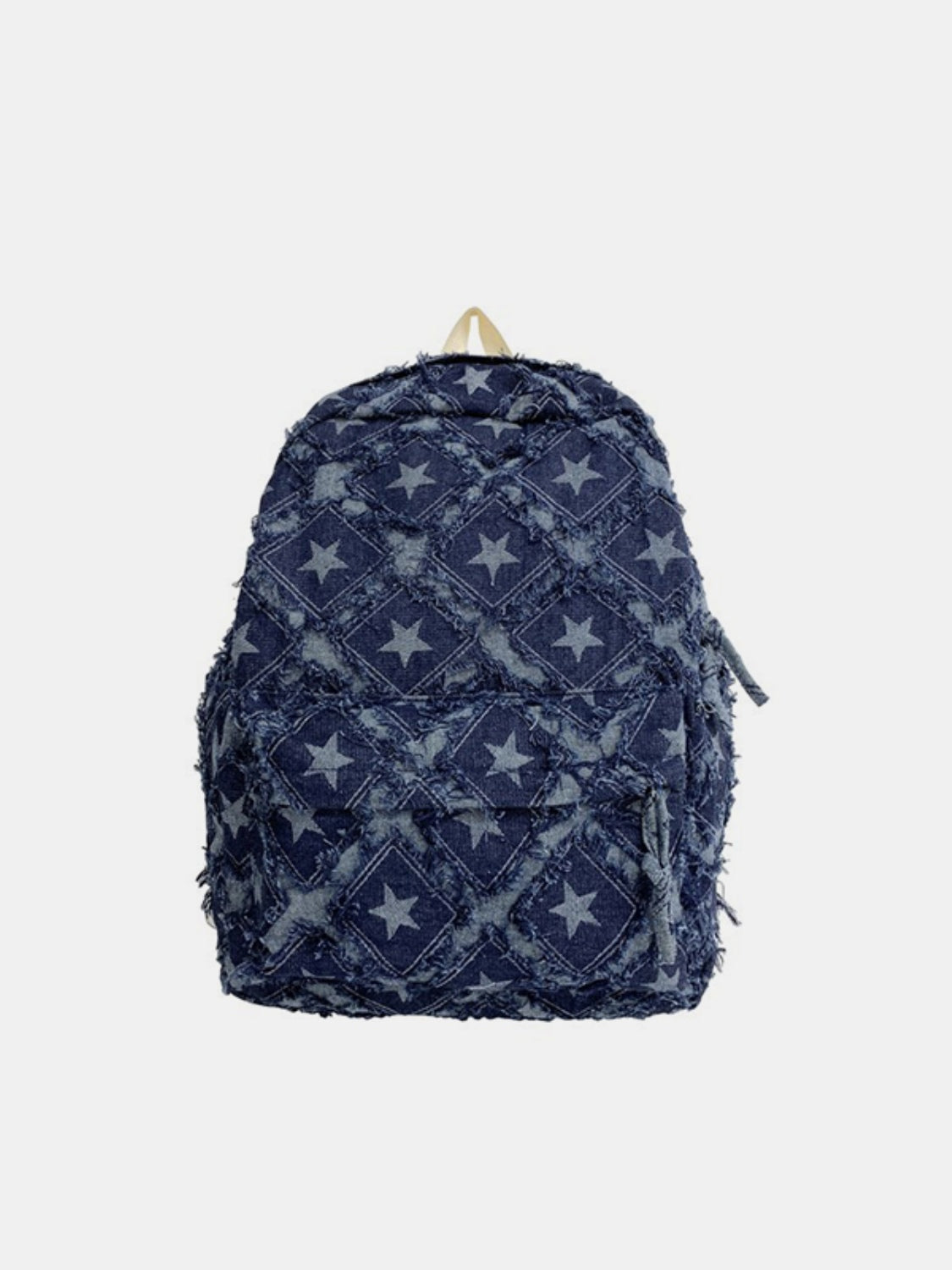 Star Denim Backpack Bag - Everyday Essentials & Busy Commuter!