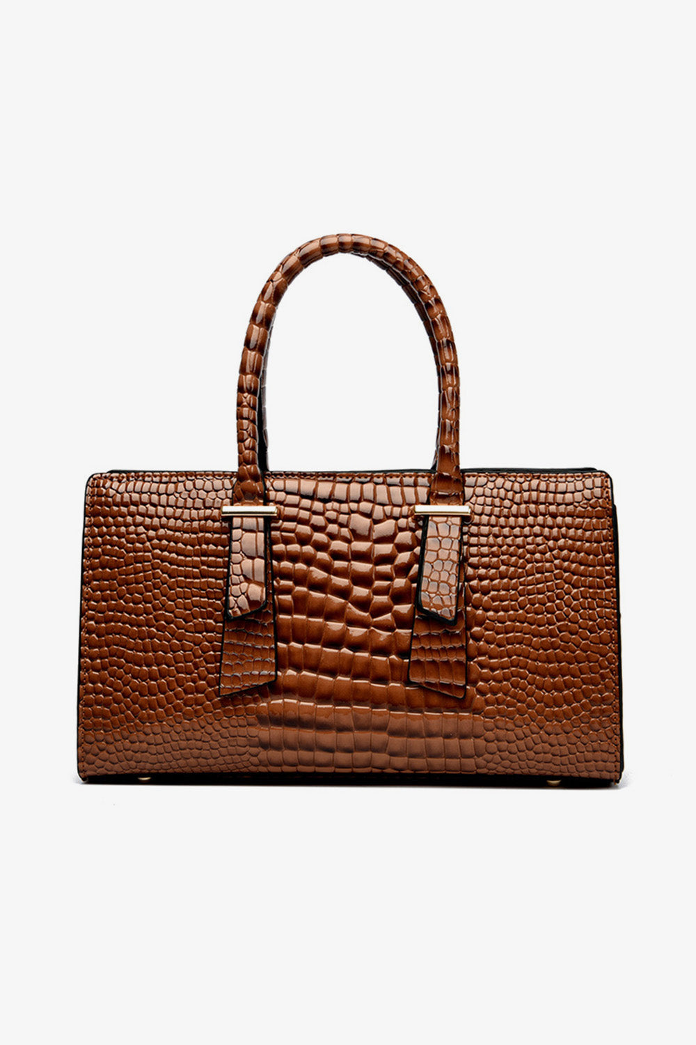 Textured Vegan Leather Handbag - Timeless Texture, Modern Edge!