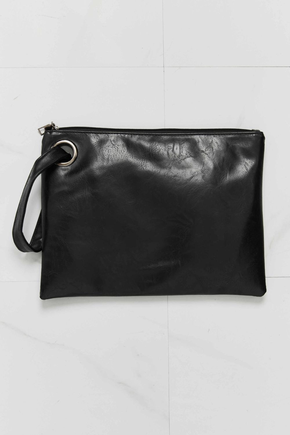 Looking At You Vegan Leather Wristlet - Make a sustainable fashion statement!