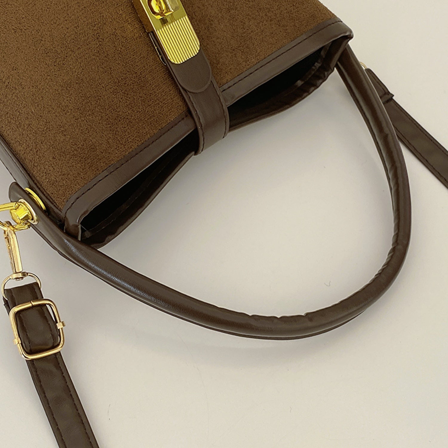 Vegan Leather Bucket Crossbody Bag - Elevate your everyday outfits!