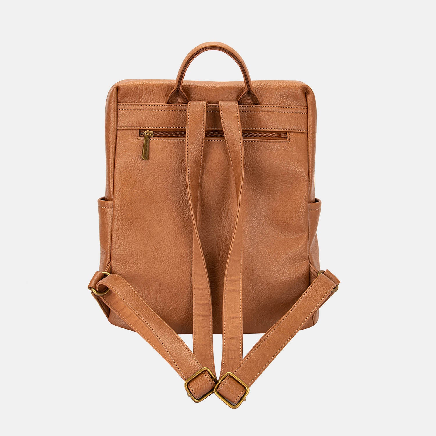 David Jones Vegan Leather Backpack Bag - City Chic Meets Functionality & Versatility!