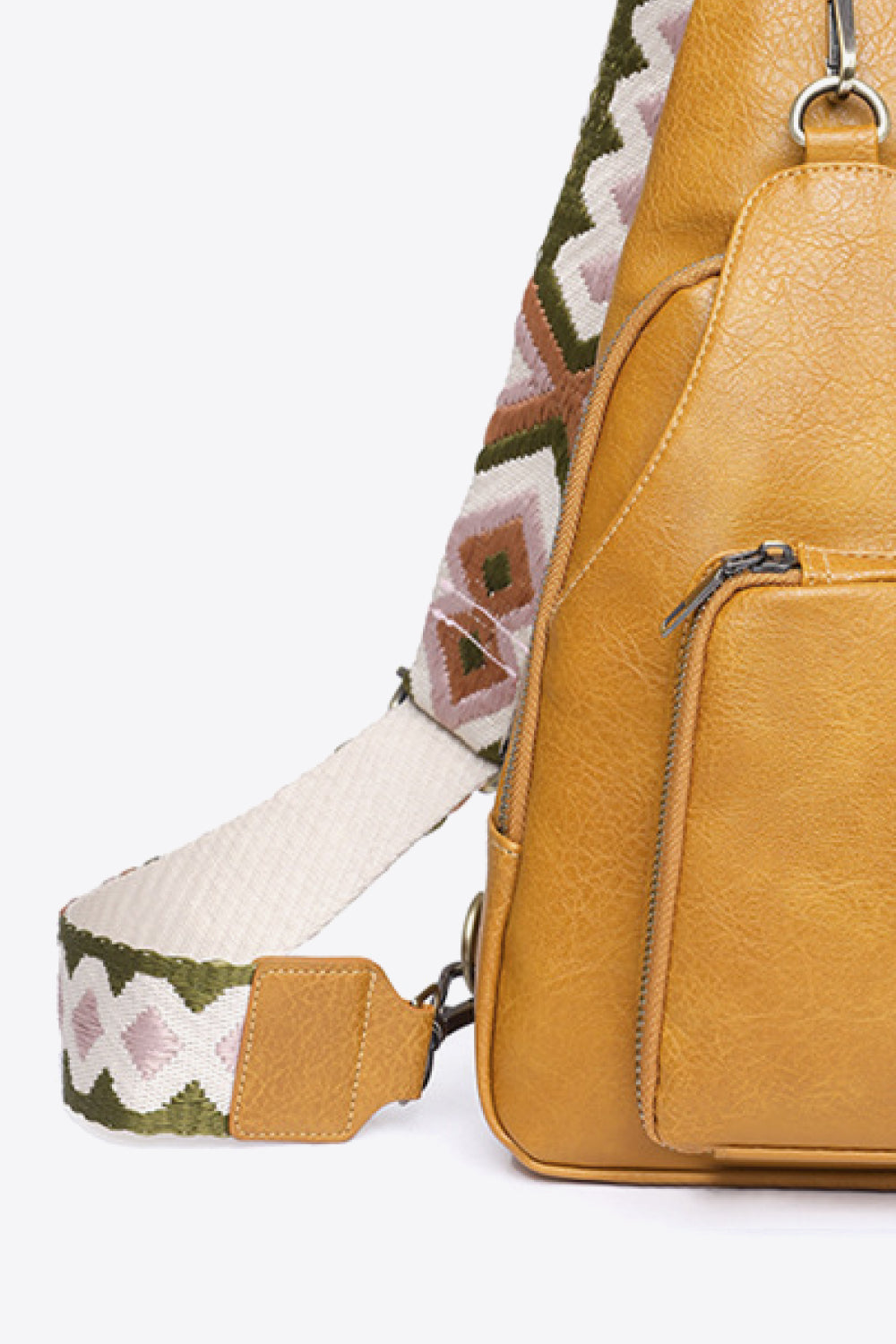 Adored Take A Trip Vegan Leather Sling Bag - Effortless Style on-the-Go!