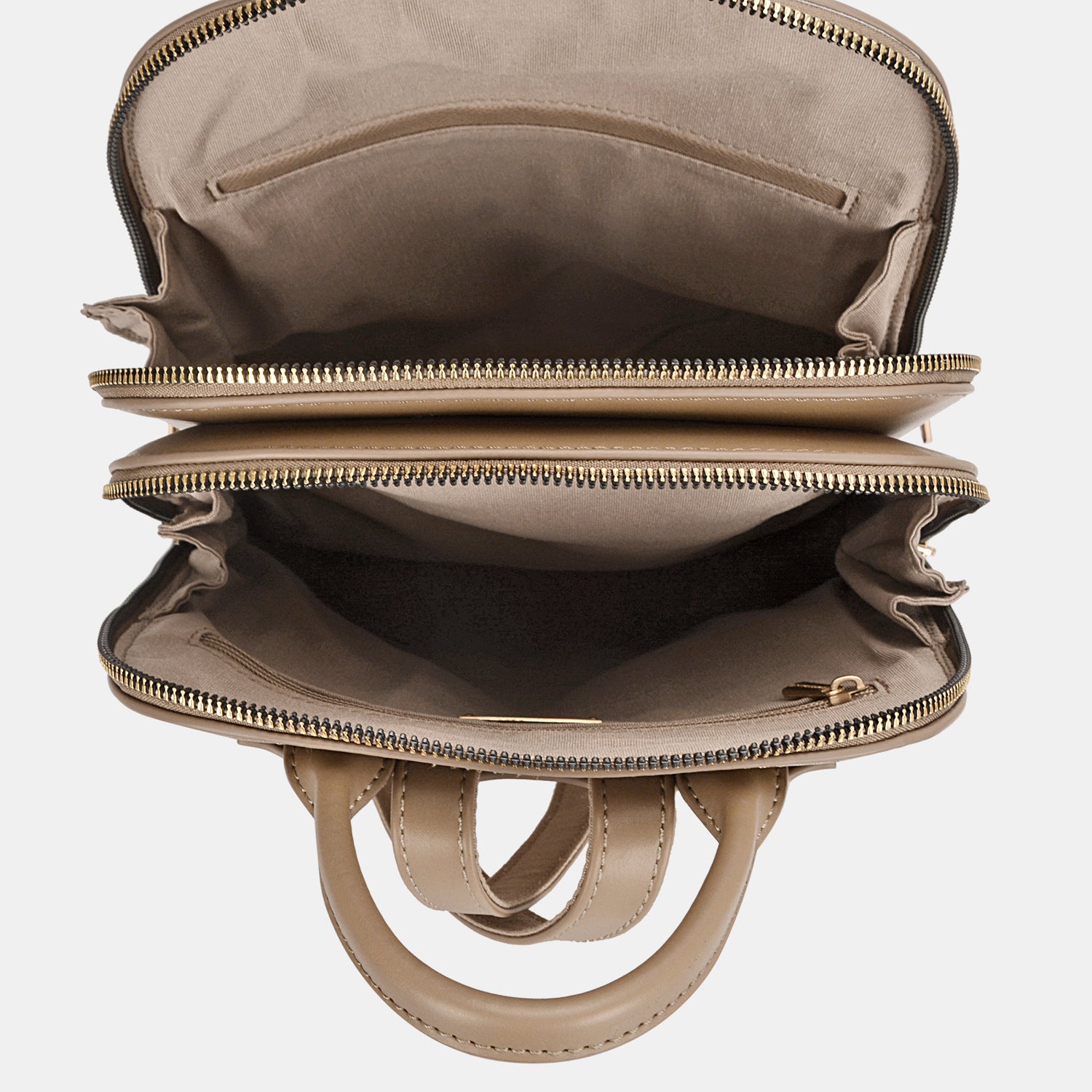 David Jones Vegan Leather Adjustable Straps Backpack Bag - Effortlessly Staying Organized!