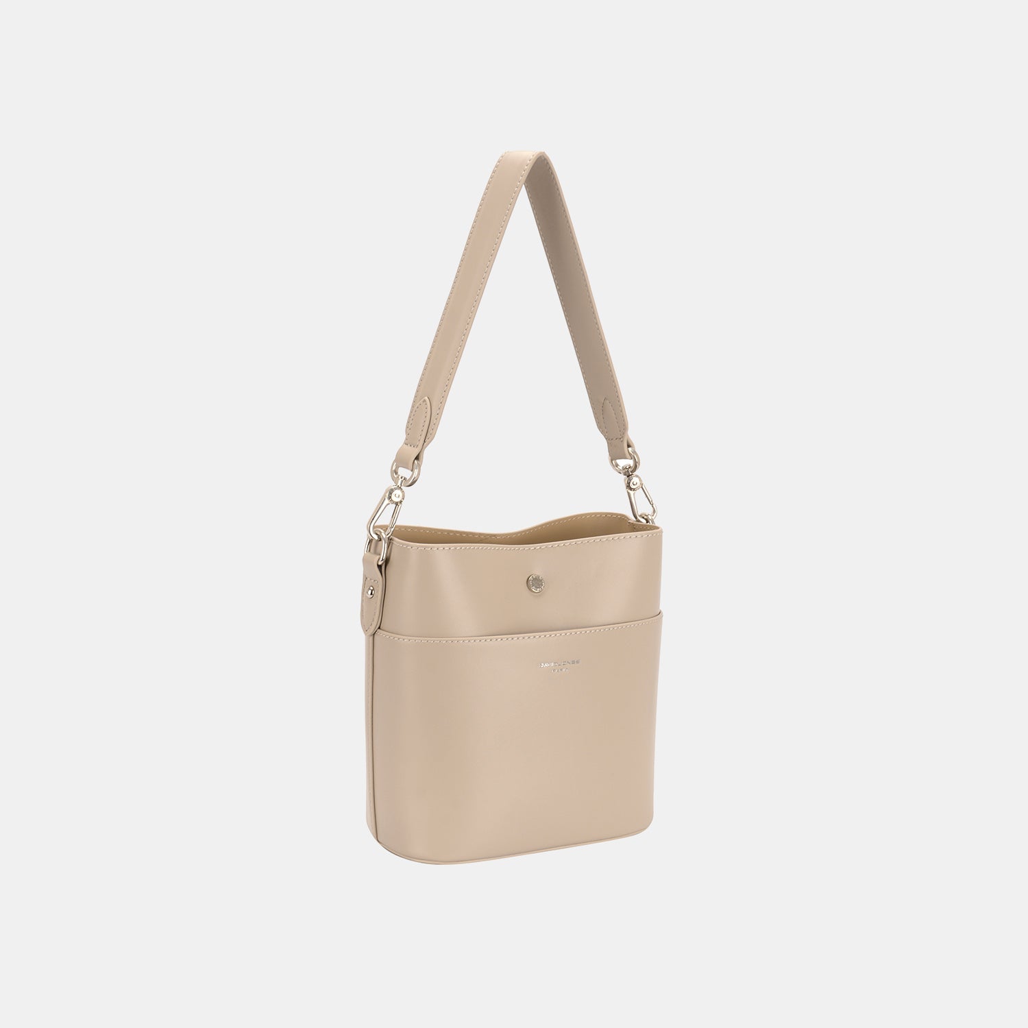 David Jones Vegan Leather Shoulder Bag - Multiple Carrying Options for Effortless Style!