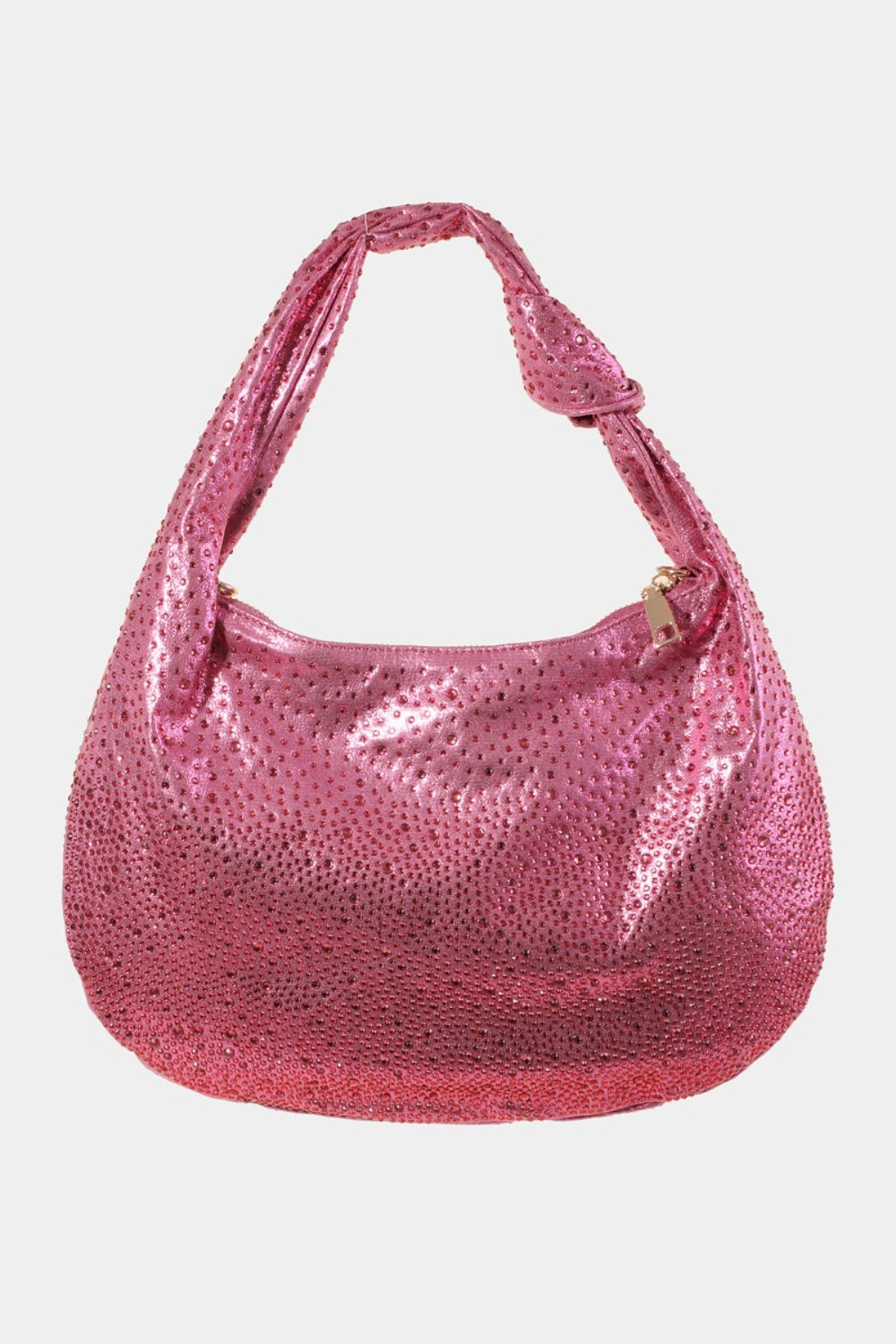 Fame Rhinestone Studded Handbag - Enjoy Practicality and Versatility!