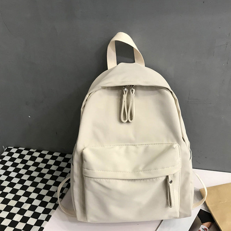 Zip Cotton Backpack Bag - Carry with ease!