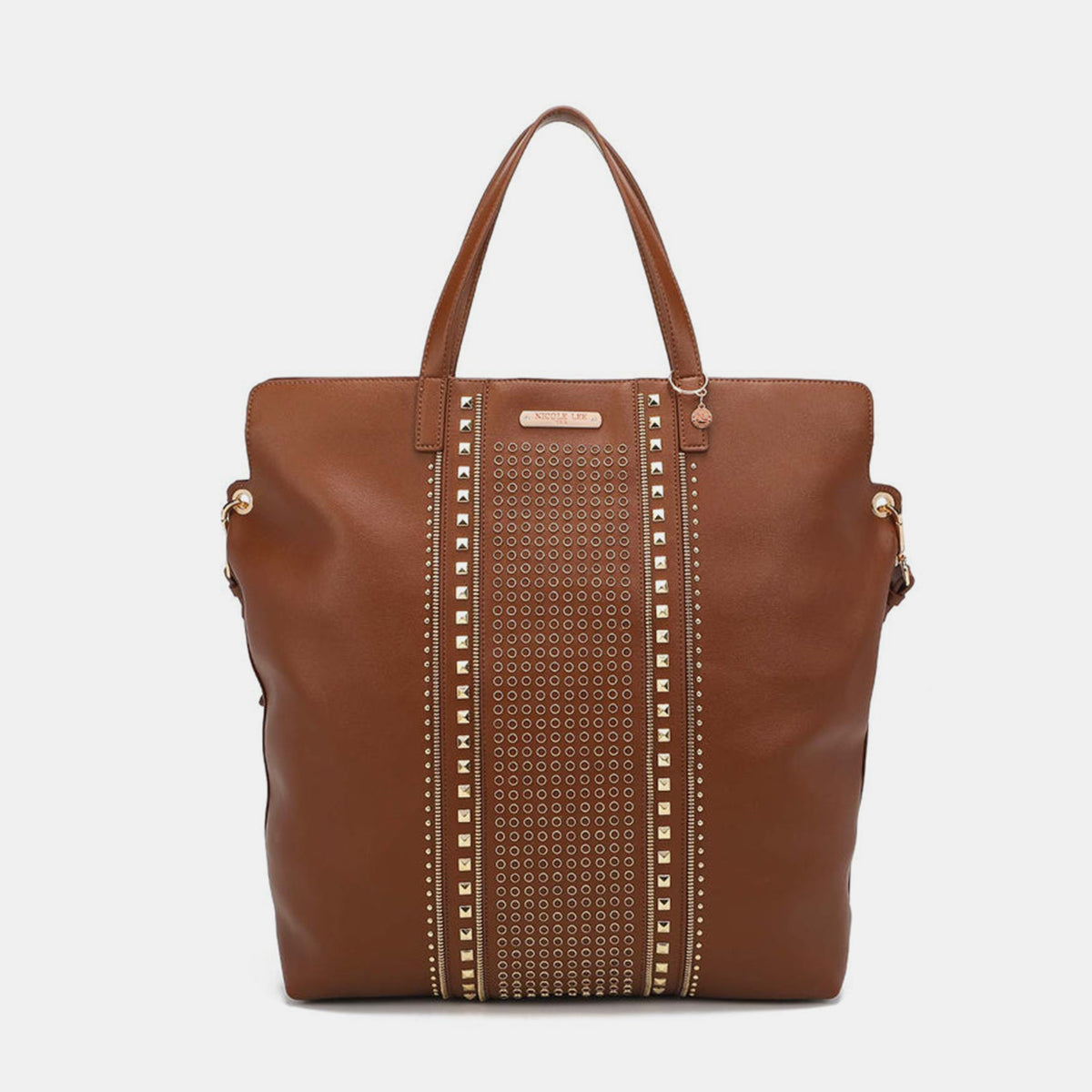 Nicole Lee USA Studded Large Tote Bag - Must-Have for Every Occasion!