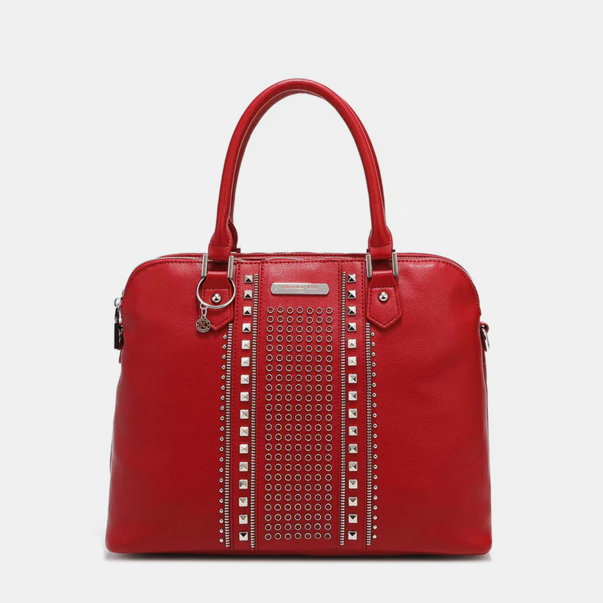 Nicole Lee USA Studded Decor Handbag - Add an edgy touch to your outfit!