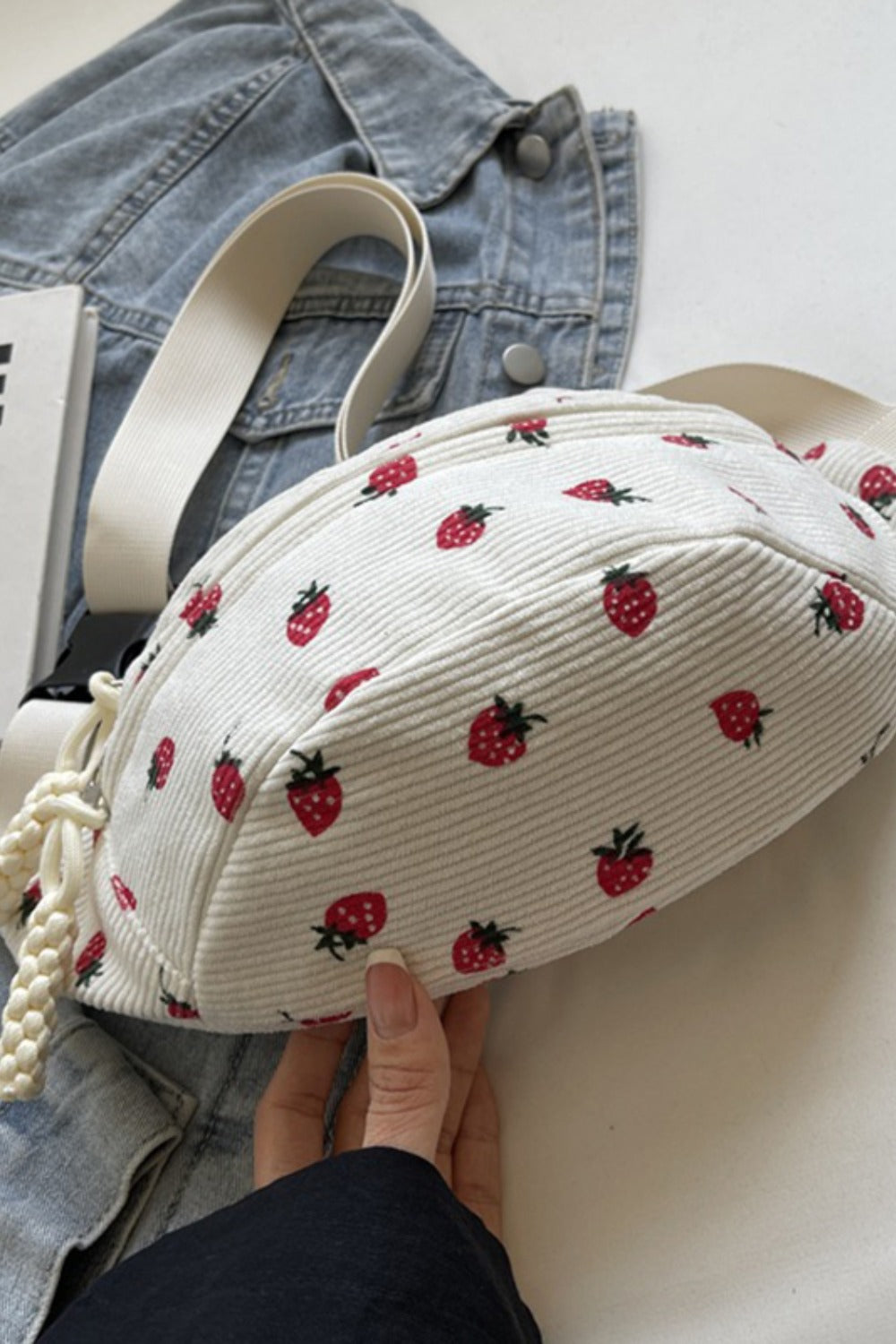 Printed Adjustable Strap Sling Bag - For the busy day on the go!