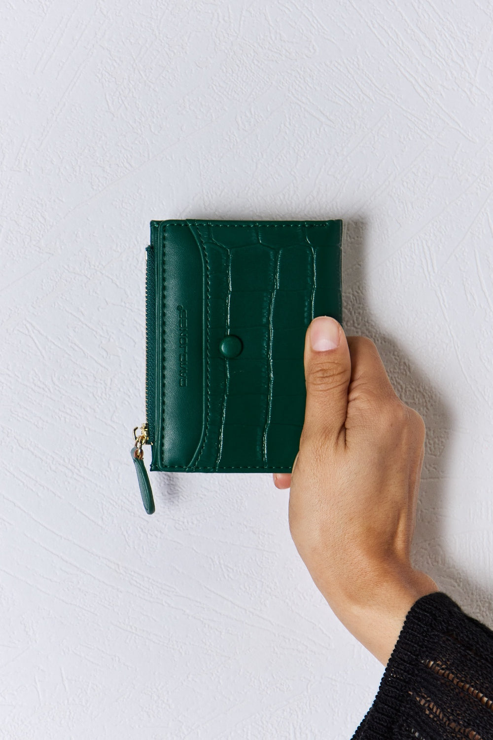 David Jones Texture Vegan Leather Mini Wallet - Big Style, Mini Size, You'll Adore!