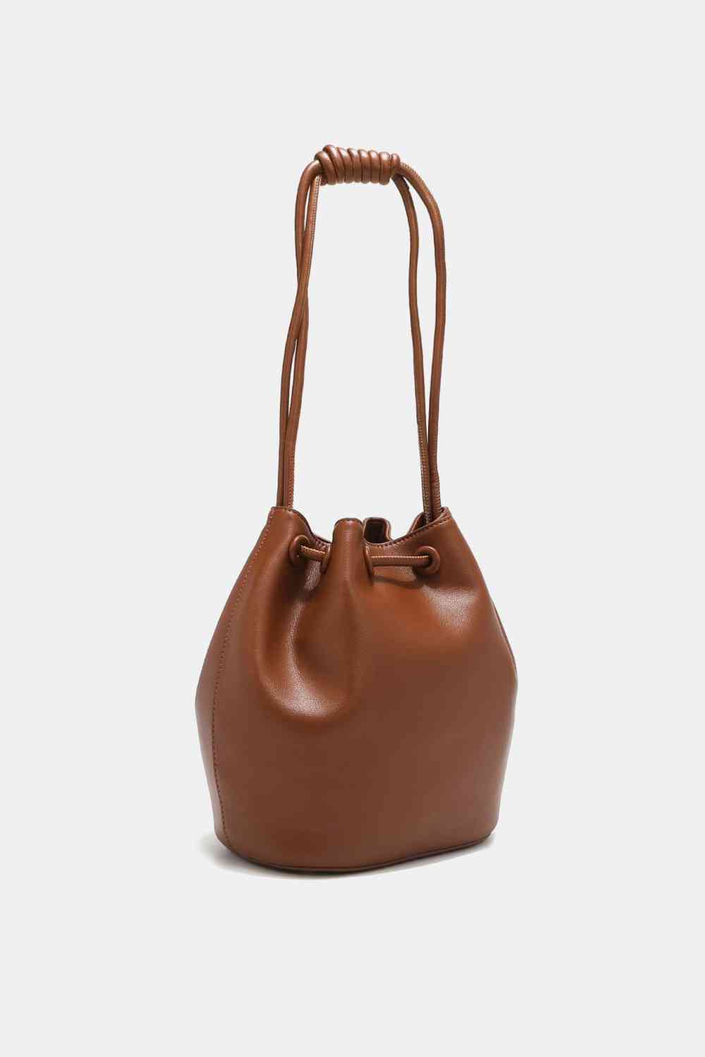 Nicole Lee USA Amy Stylish Leather Studded Bucket Tote Bag - Edgy Style with Effortless Charm!