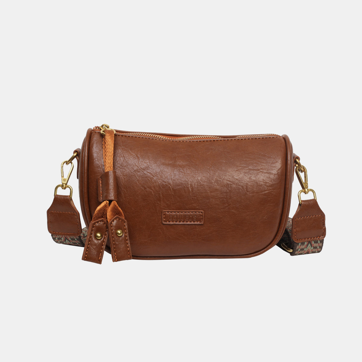 Vegan Leather Shoulder Bag - Sustainable Style on the Go!