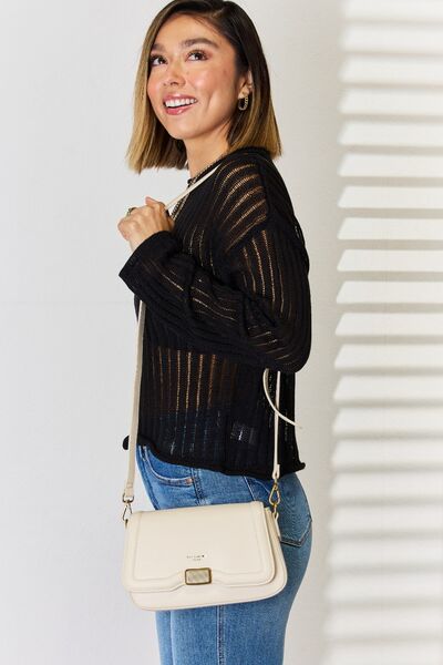 David Jones Vegan Leather Crossbody Bag - Effortless Style for Day or Night