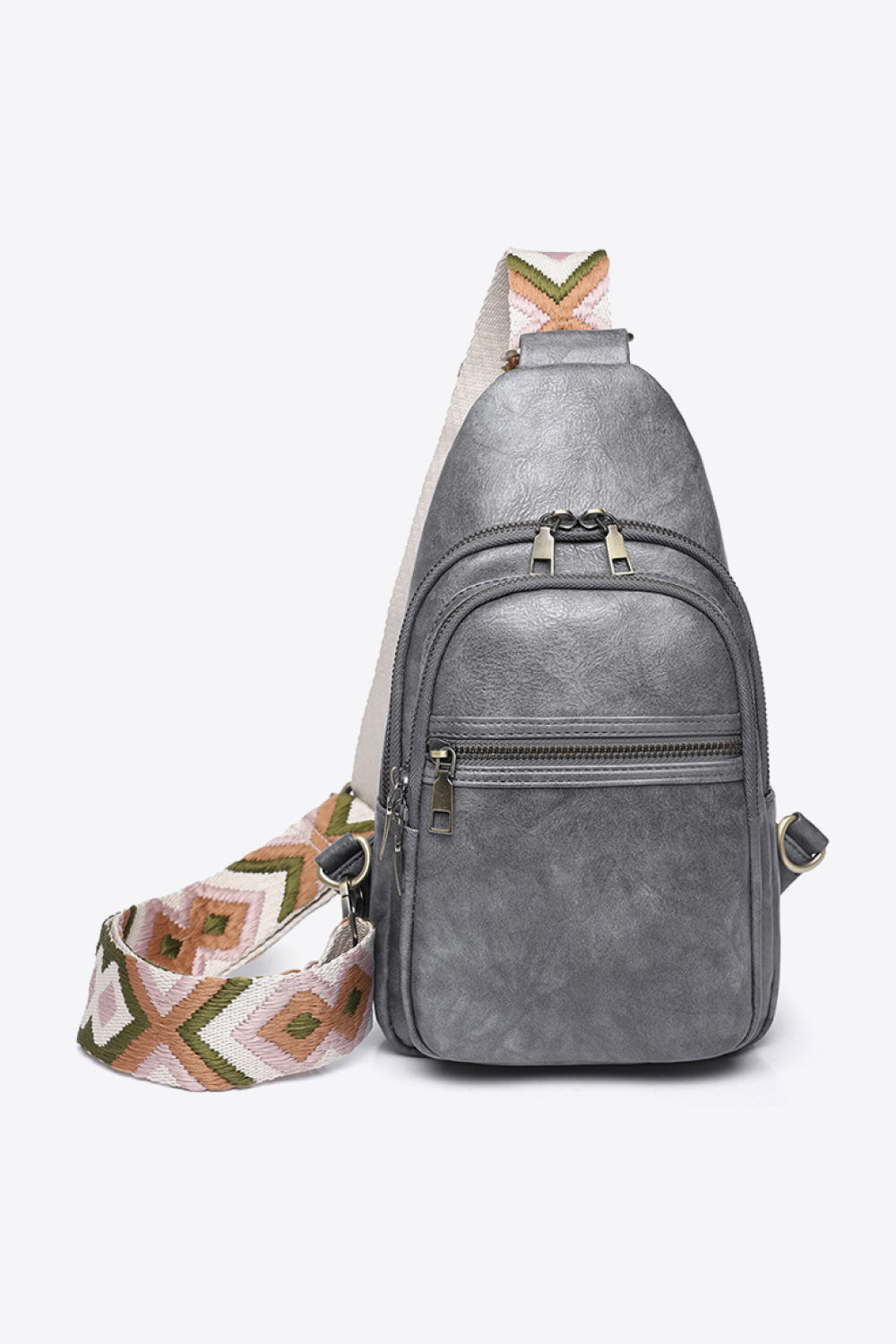 Adored It's Your Time Vegan Leather Sling Bag - Timeless Style, Modern Edge!