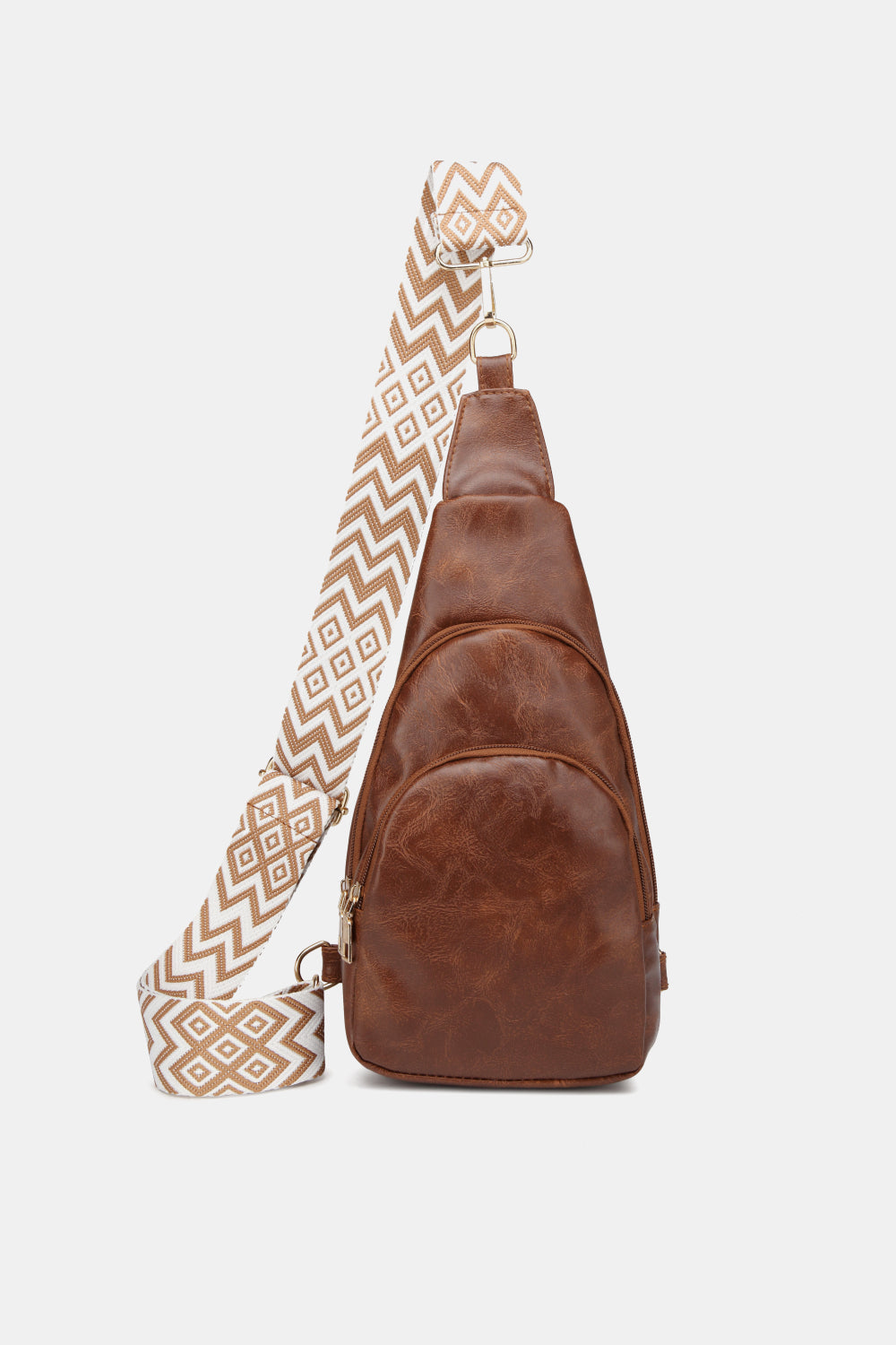 Vegan Leather Sling Bag - Hands-free convenience & effortless style!