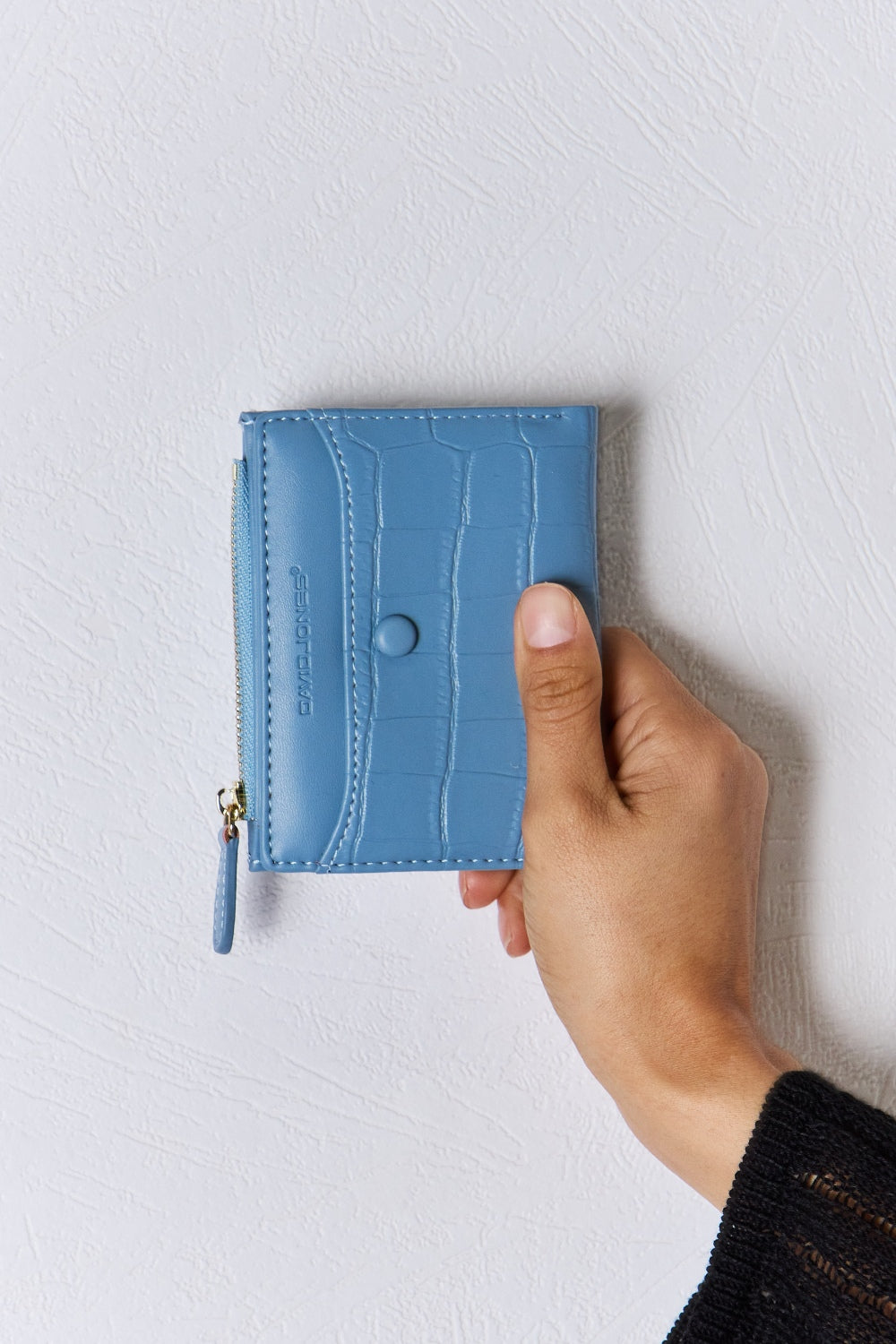 David Jones Texture Vegan Leather Mini Wallet - Big Style, Mini Size, You'll Adore!