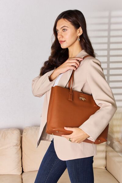 David Jones Katie Work Tote Bag - Effortless Organization, Elevated Style!