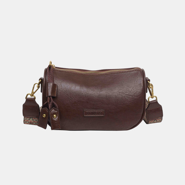 Vegan Leather Shoulder Bag - Sustainable Style on the Go!