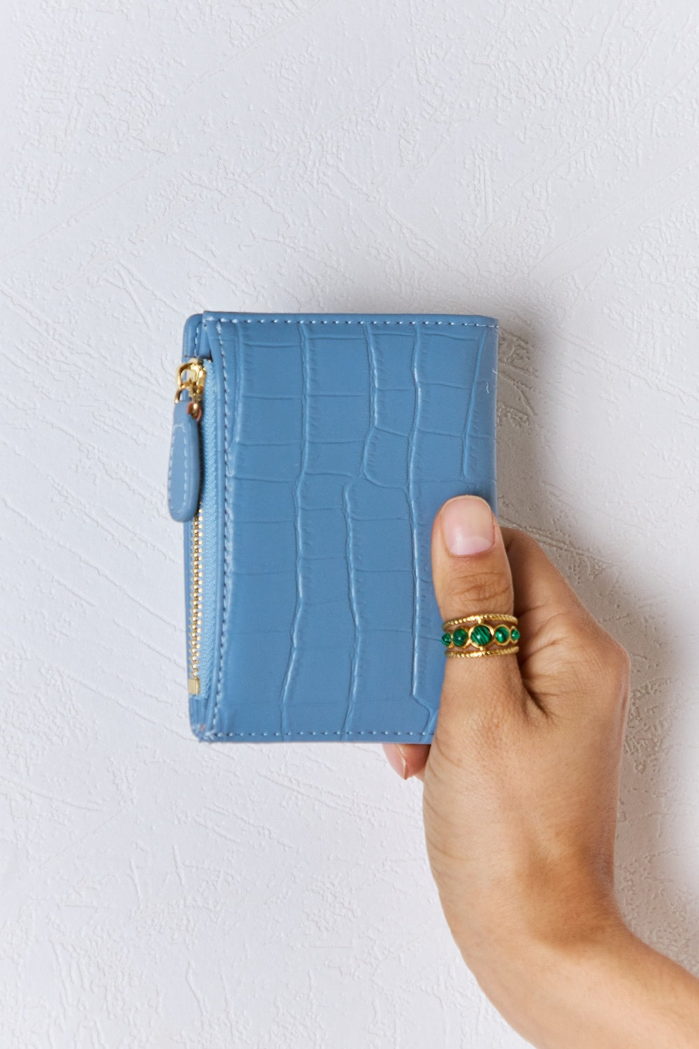 David Jones Texture Vegan Leather Mini Wallet - Big Style, Mini Size, You'll Adore!