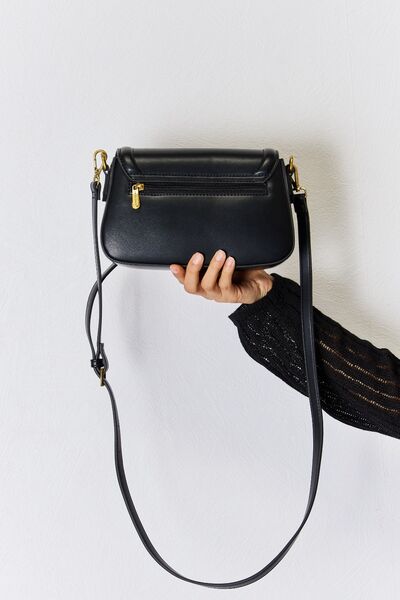 David Jones Vegan Leather Crossbody Bag - Effortless Style for Day or ...