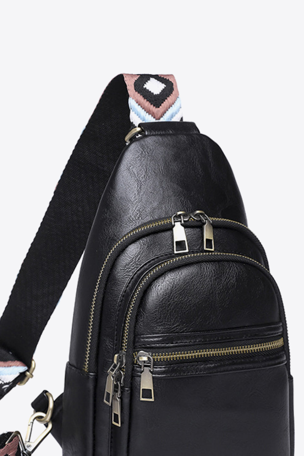 Adored It's Your Time Vegan Leather Sling Bag - Timeless Style, Modern Edge!