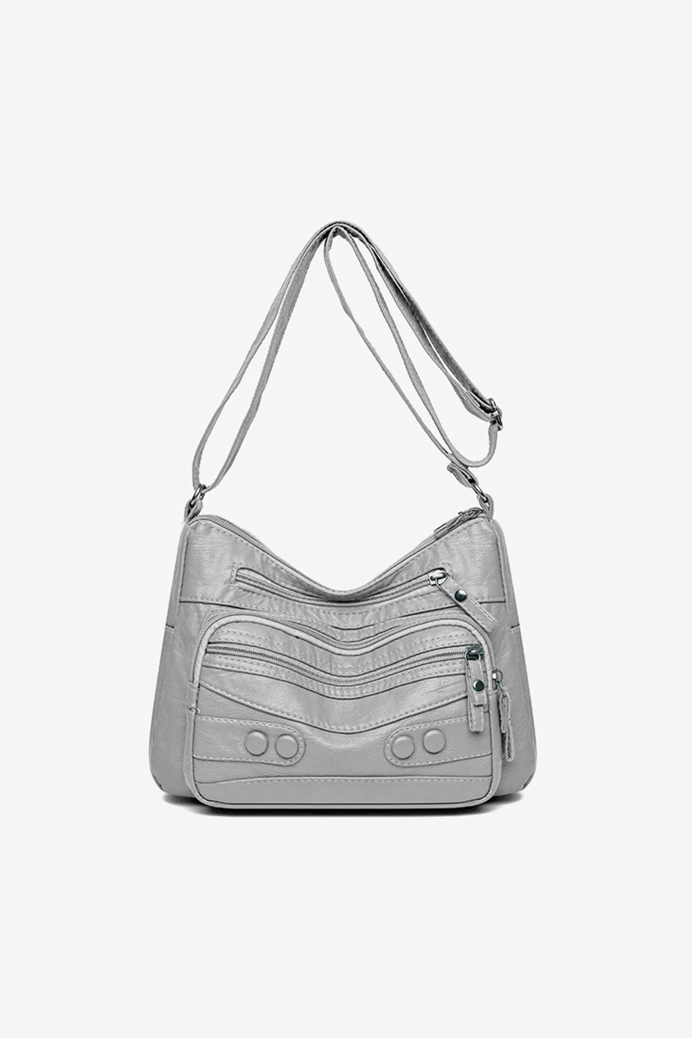 Vegan Leather Adjustable Strap Shoulder Bag - Find Your Perfect Fit!