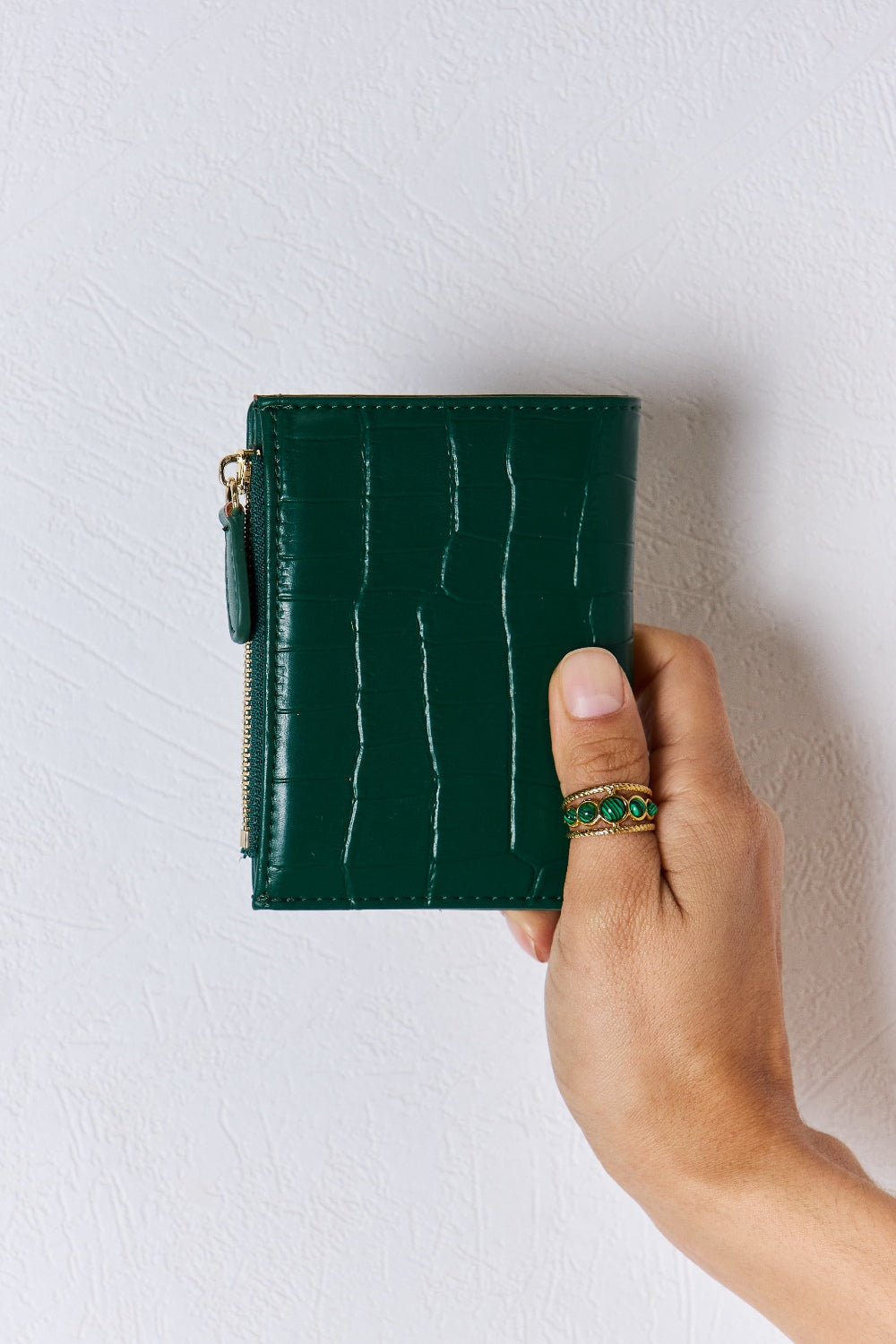 David Jones Texture Vegan Leather Mini Wallet - Big Style, Mini Size, You'll Adore!