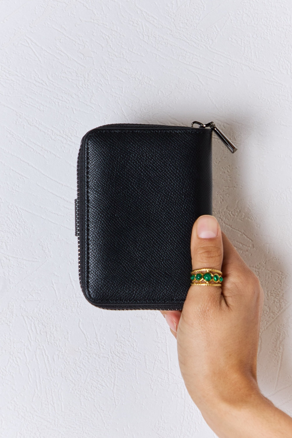 David Jones Vegan Leather Mini Wallet - Fits Your Eco-Conscious Life!