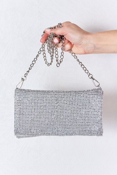 Forever Link Rhinestone Crossbody Bag - Dazzle Night and Day with Effortless Elegance