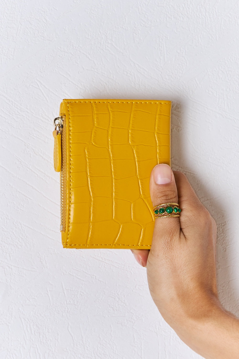 David Jones Texture Vegan Leather Mini Wallet - Big Style, Mini Size, You'll Adore!