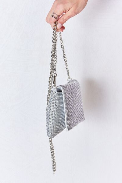 Forever Link Rhinestone Crossbody Bag - Dazzle Night and Day with Effortless Elegance