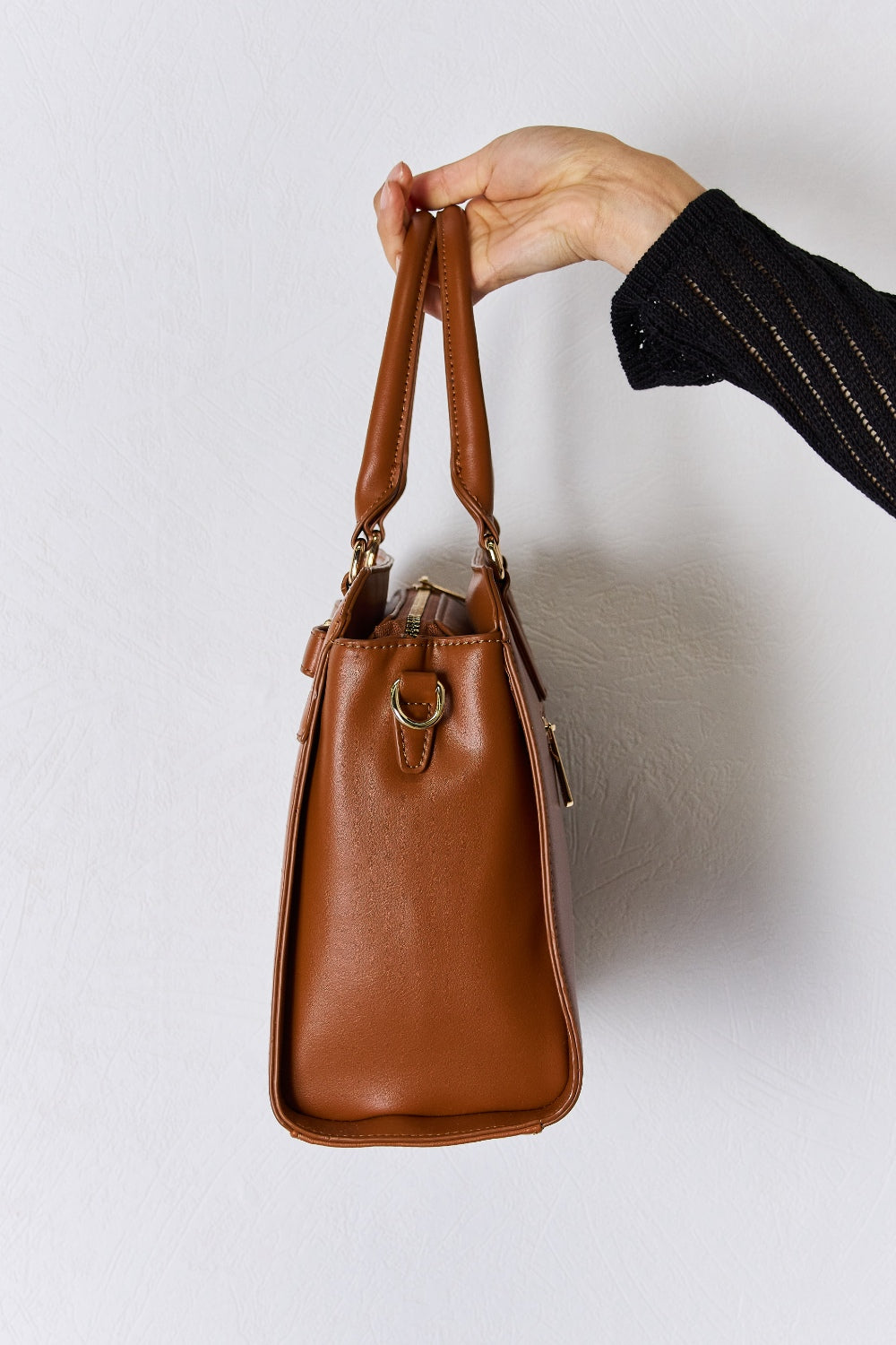 David Jones Texture Vegan Leather Handbag - Sustainable Luxury!