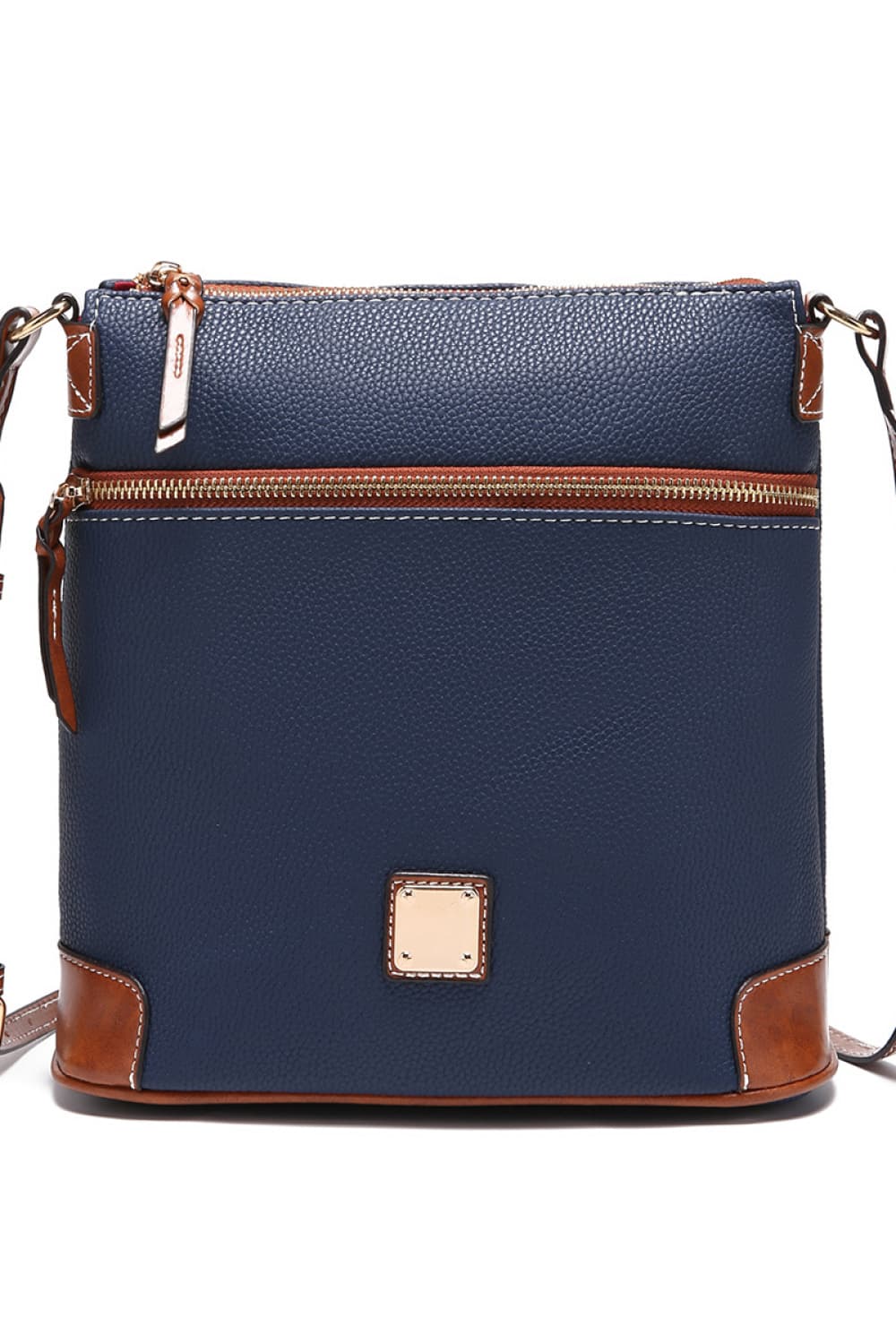 Vegan Leather Crossbody Bag - Classic Style, Modern Convenience!