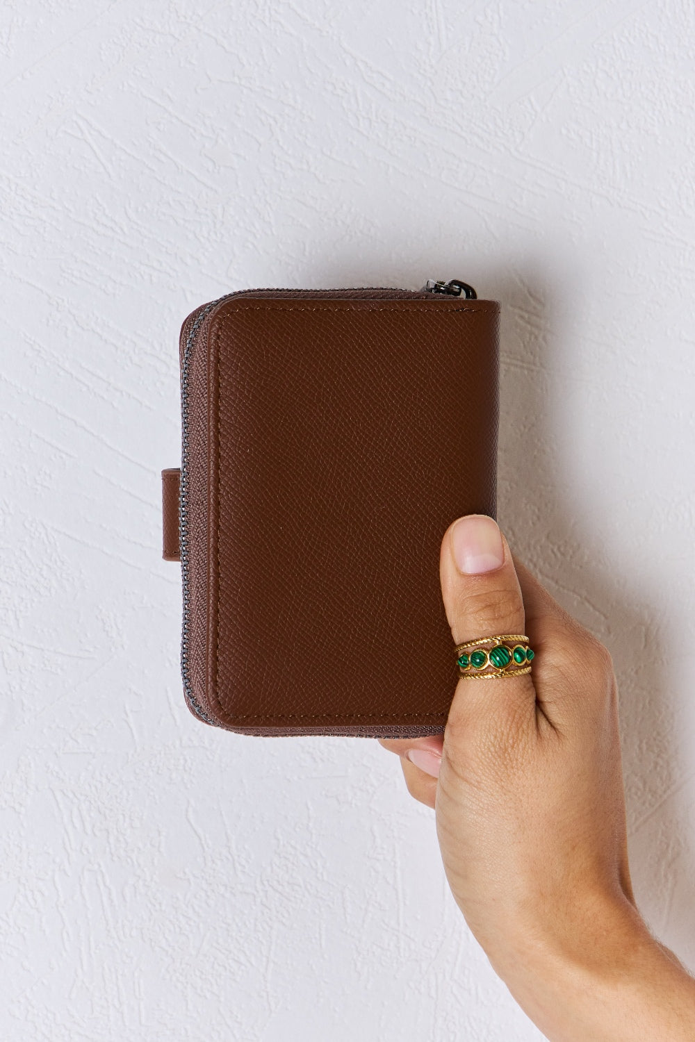 David Jones Vegan Leather Mini Wallet - Fits Your Eco-Conscious Life!