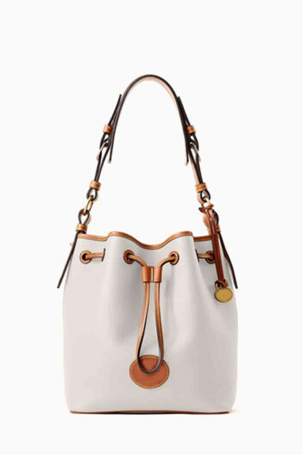 PU Drawstring Bucket Bag - Effortless Style with Modern Versatility!