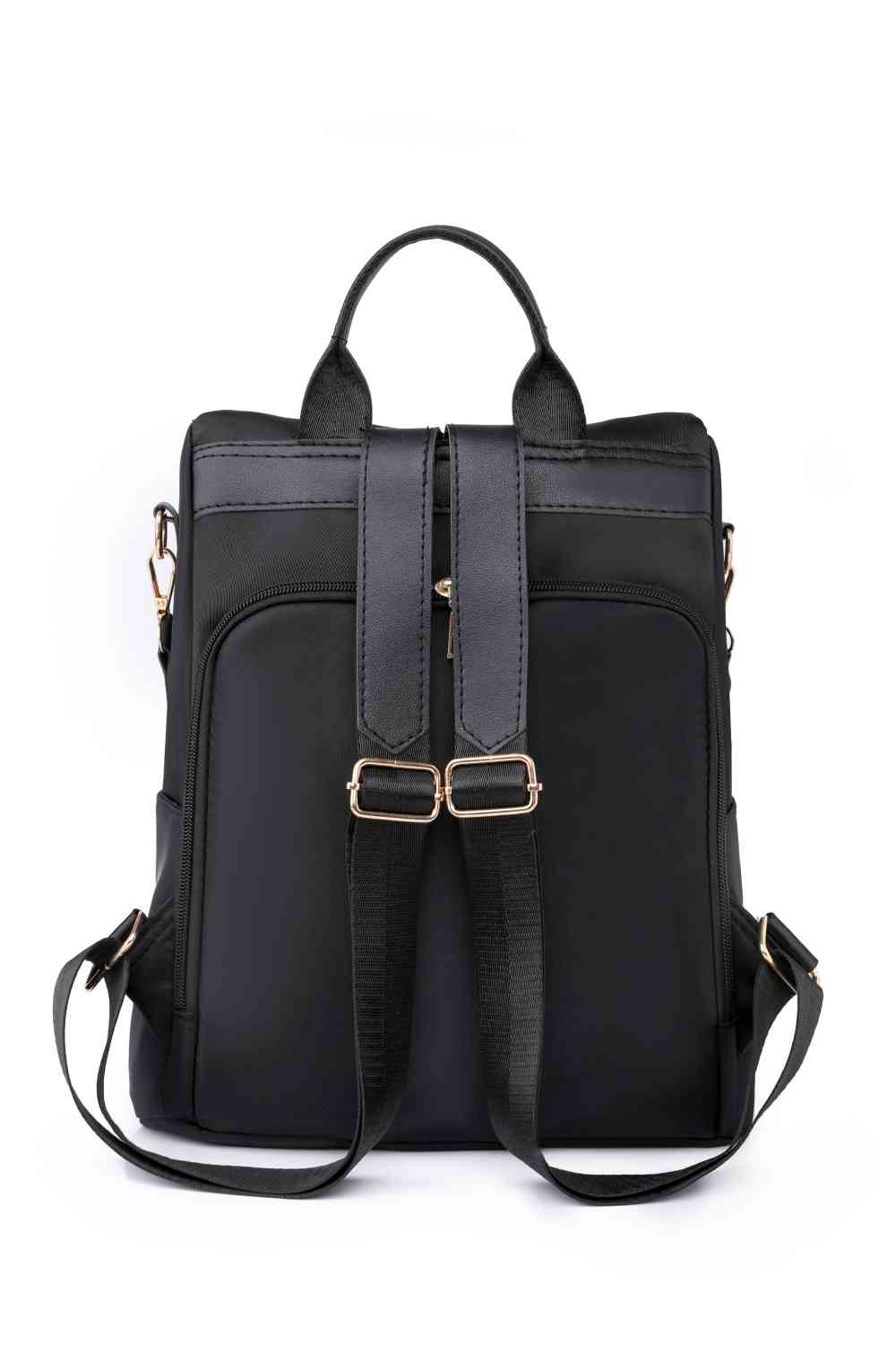 Zipper Pocket Beaded Backpack - Chic escape for the fashionable adventurer