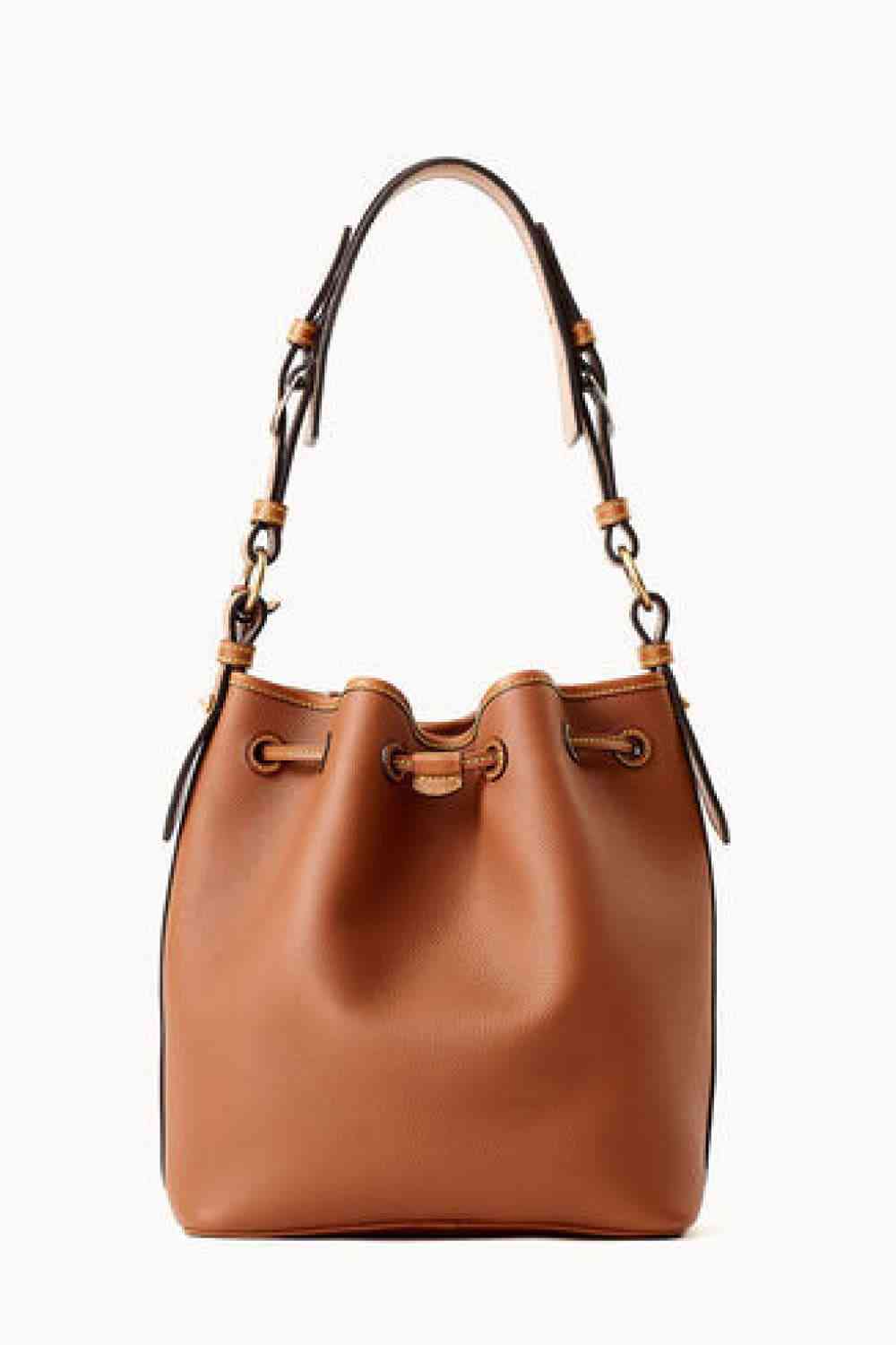 PU Drawstring Bucket Bag - Effortless Style with Modern Versatility!