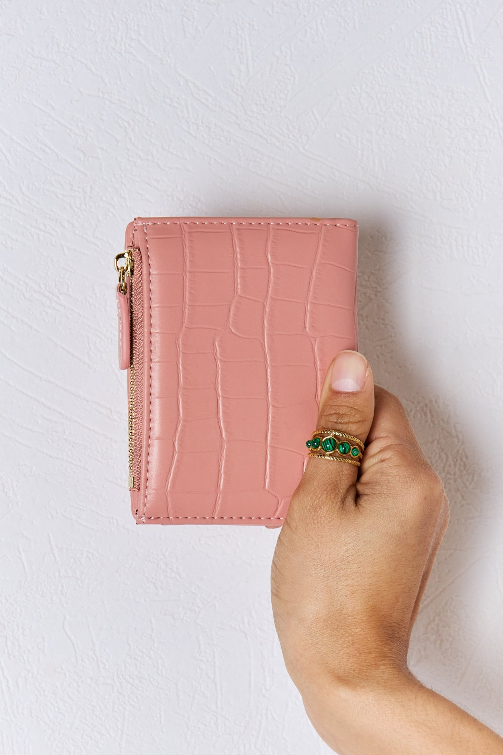 David Jones Texture Vegan Leather Mini Wallet - Big Style, Mini Size, You'll Adore!