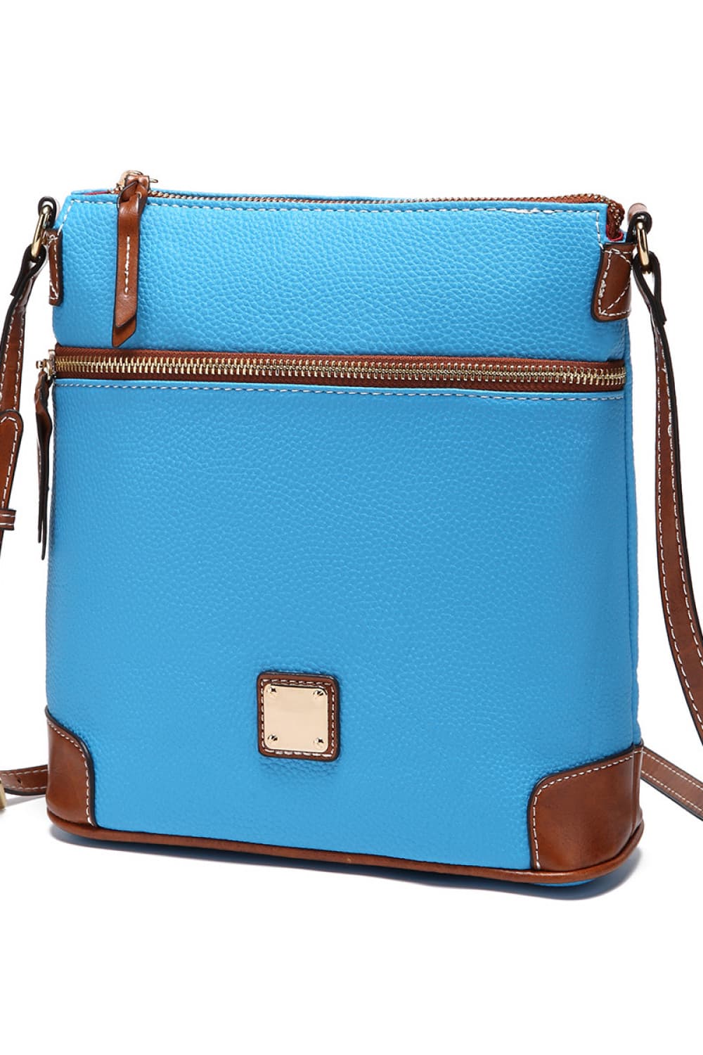 Vegan Leather Crossbody Bag - Classic Style, Modern Convenience!