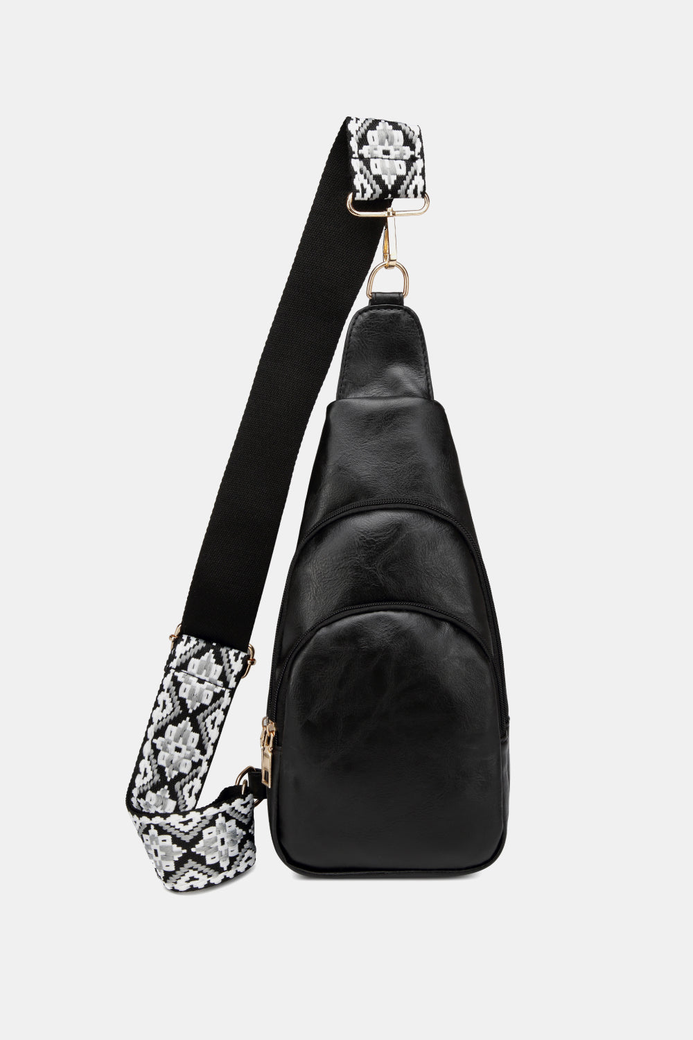 Vegan Leather Sling Bag - Hands-free convenience & effortless style!